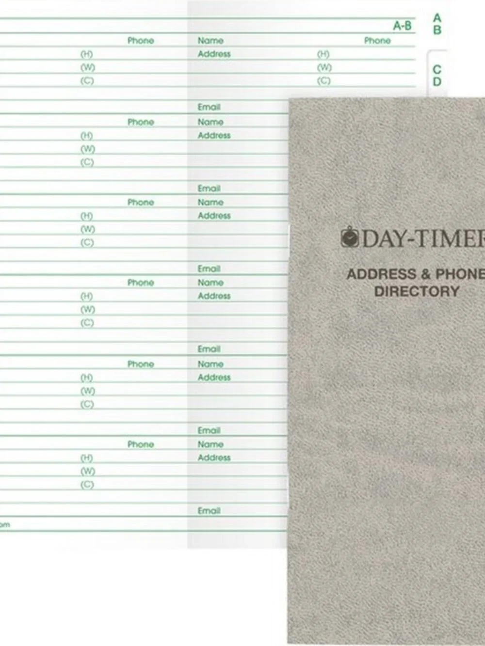Day-Timer Jul26–Jun27, 1-Page/Day Planner Refill Pocket 3-1/2 x 6-1/2